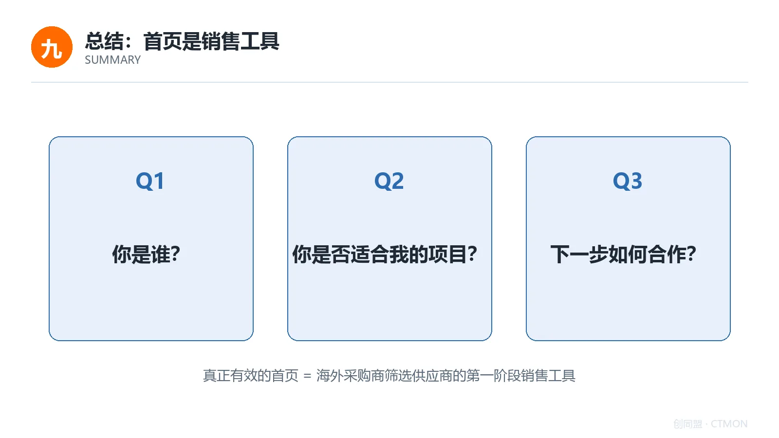 总结三问