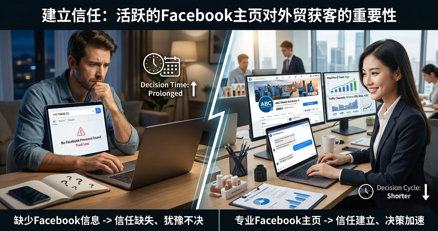 Facebook主页对外贸获客的重要性.webp
