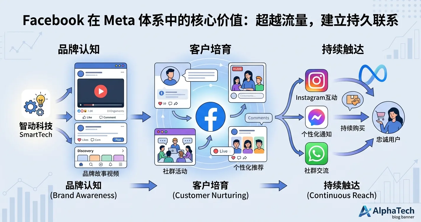1784100411369240.webp 图2:Facebook,才是整个 Meta 生态的流量中枢.webp