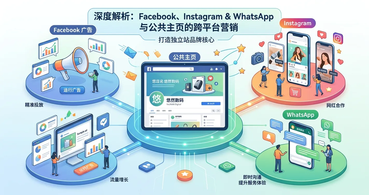 1784106288128878.webp 图5:Facebook 广告、Instagram 和 WhatsApp,都离不开公共页面.webp