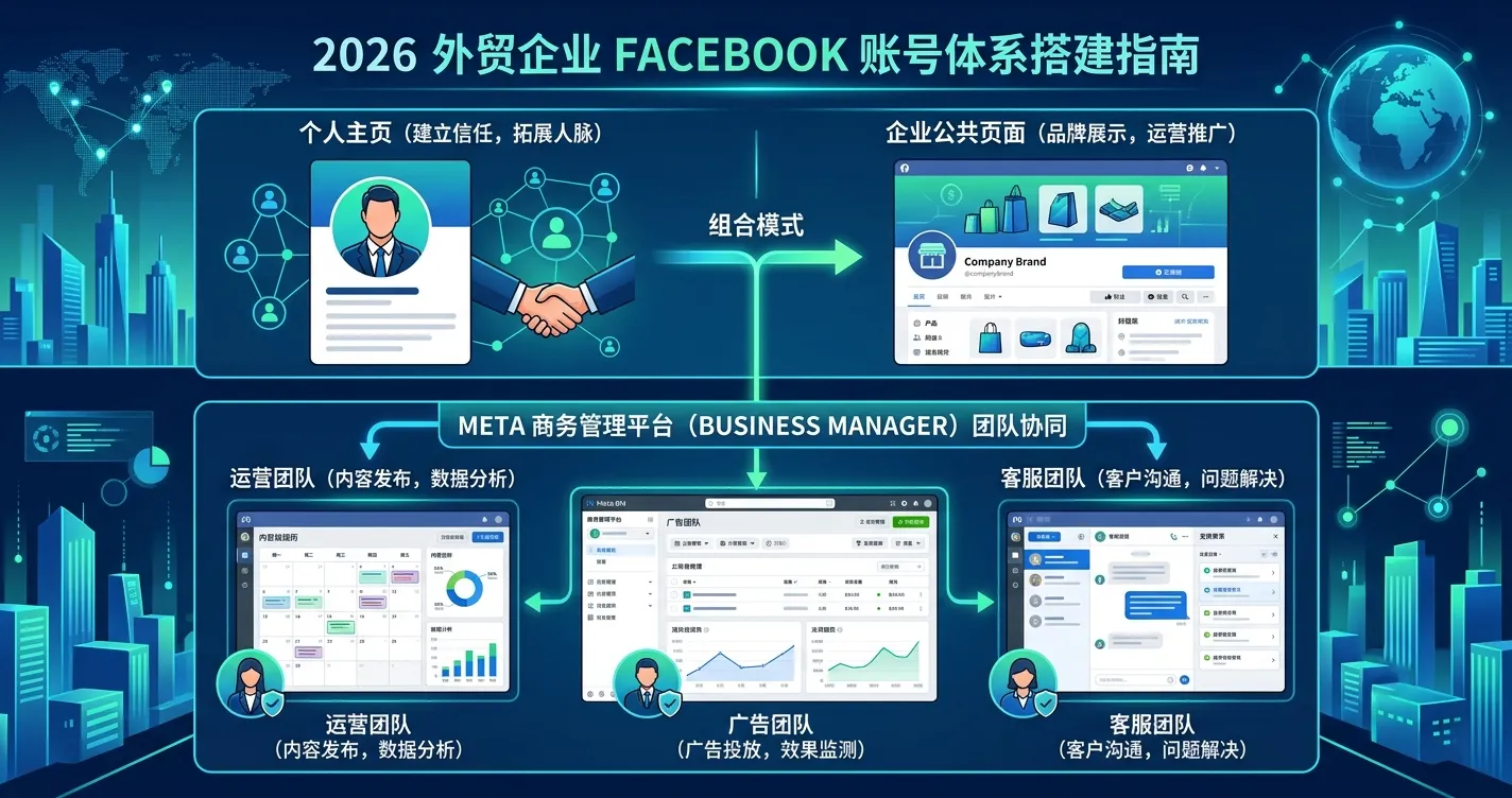 1784106327717572.webp 图6:2026 年,外贸企业应该如何正确搭建 Facebook 账号体系.webp