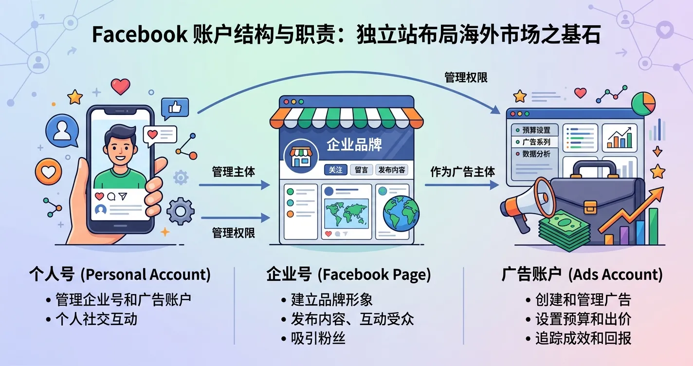 1.怎么搭建好个人号、企业号（Facebook Page）和广告账户之间的关系.webp